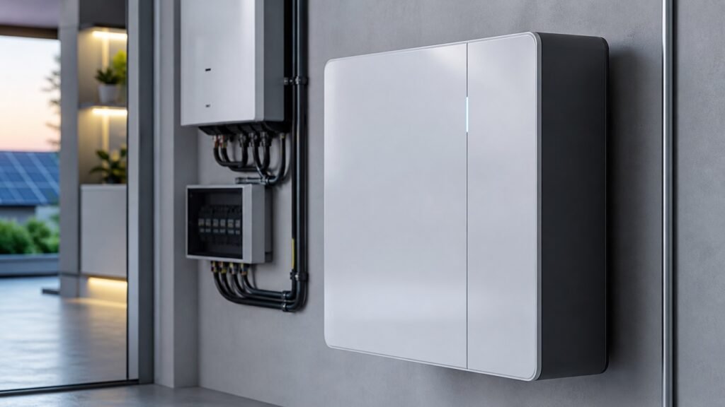 Kit photovoltaïque avec batterie physique de stockage